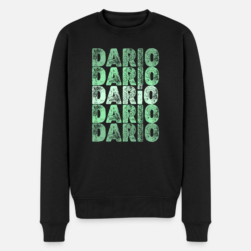 Cadeau pour Dario - Pull Premium bio Homme - noir