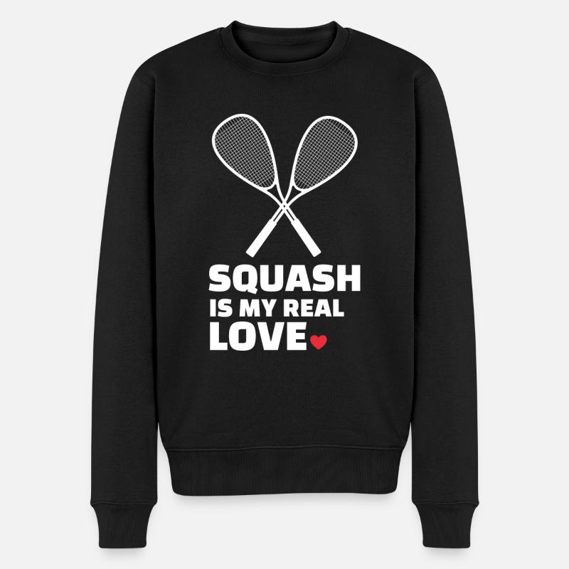 J’adore le squash - Pull Premium bio Homme - noir