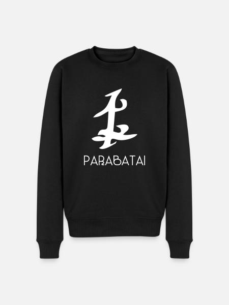 Parabatai - Pull Premium bio Homme - noir