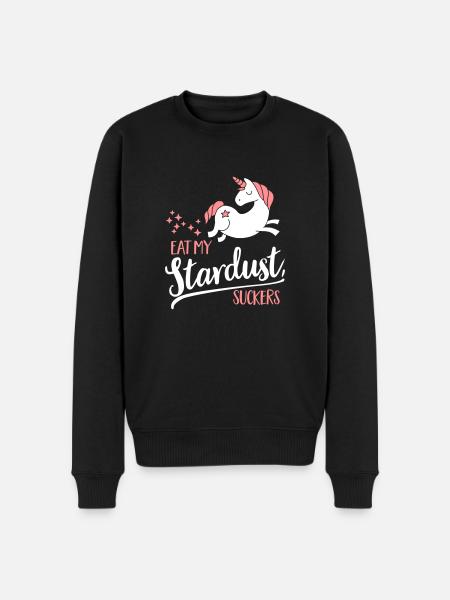Eat my Stardust, Suckers - Men's Premium Organic Jumper - black