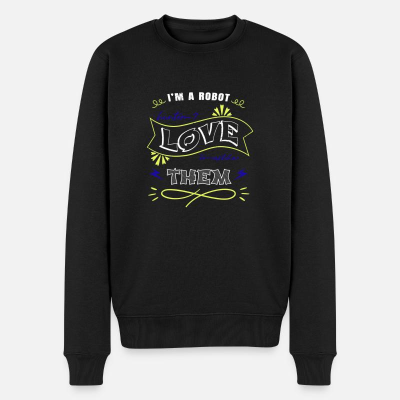 aerospace engineering mechanical awesome - Männer Premium Bio Pullover - Schwarz