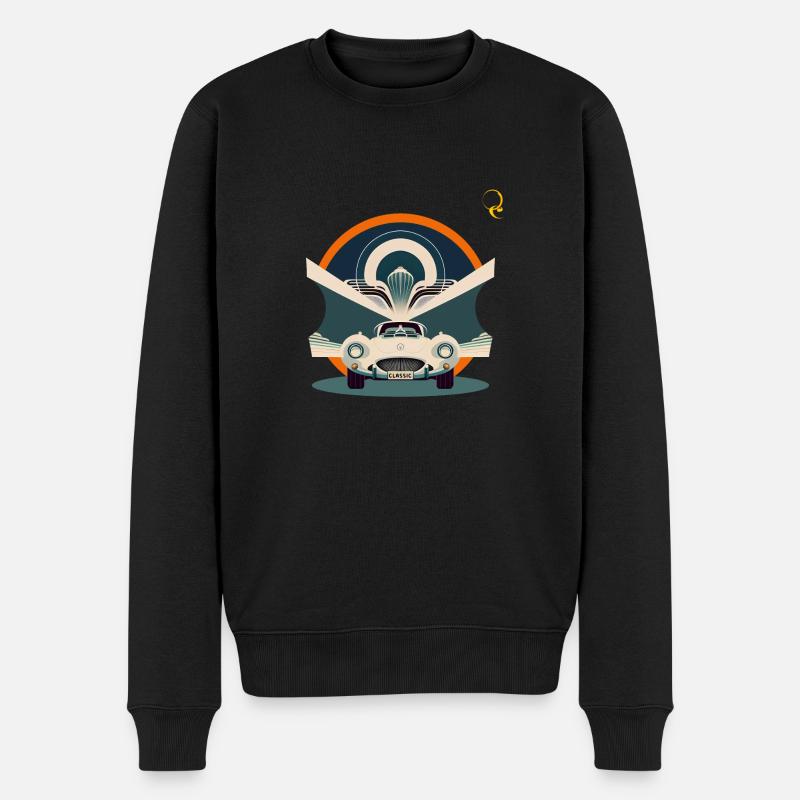 LES AILES DU PASSÉ - Pull Premium bio Homme - noir