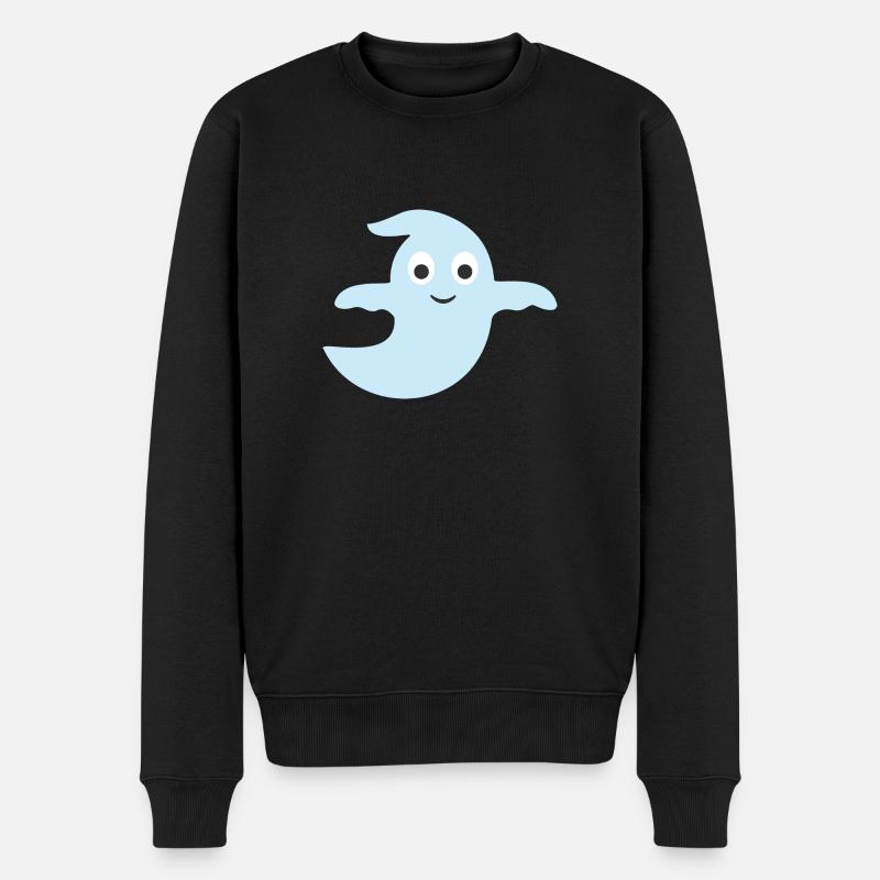 Geist - Männer Premium Bio Pullover - Schwarz