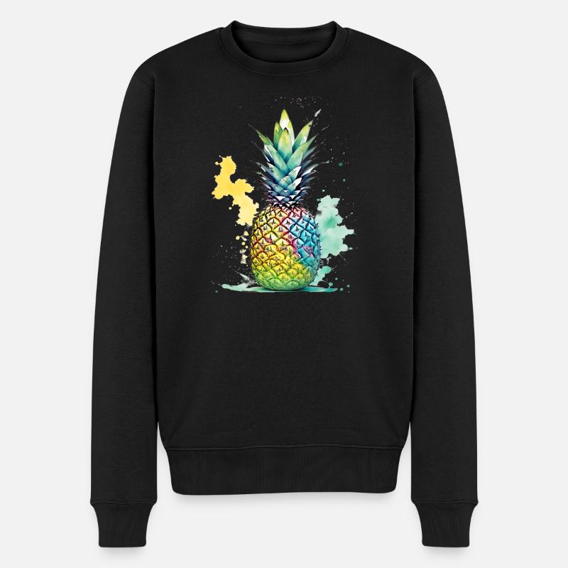Ananas - Pull Premium bio Homme - noir