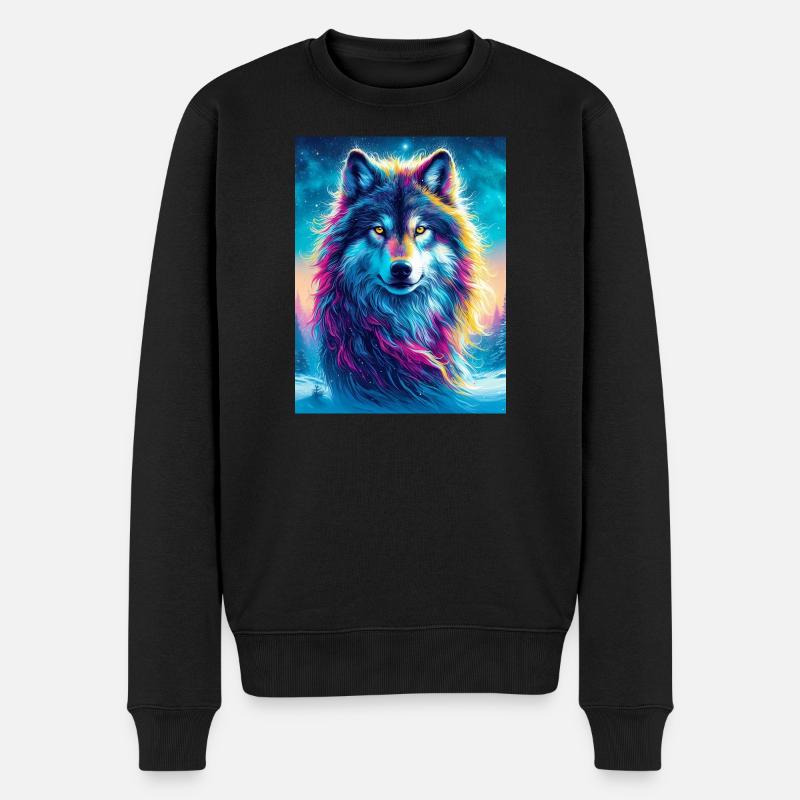 Loup - Pull Premium bio Homme - noir