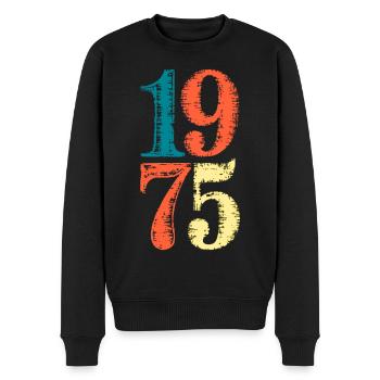 Legend 1975 50th Birthday Gifts for Men Women 50 Y - Pull Premium bio Homme - noir - Devant - Nico (187cm)