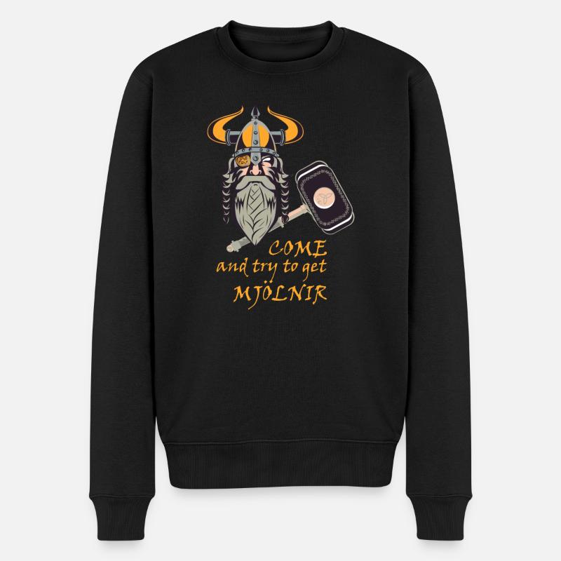 Essayez d’obtenir Mjölnir - Pull Premium bio Homme - noir
