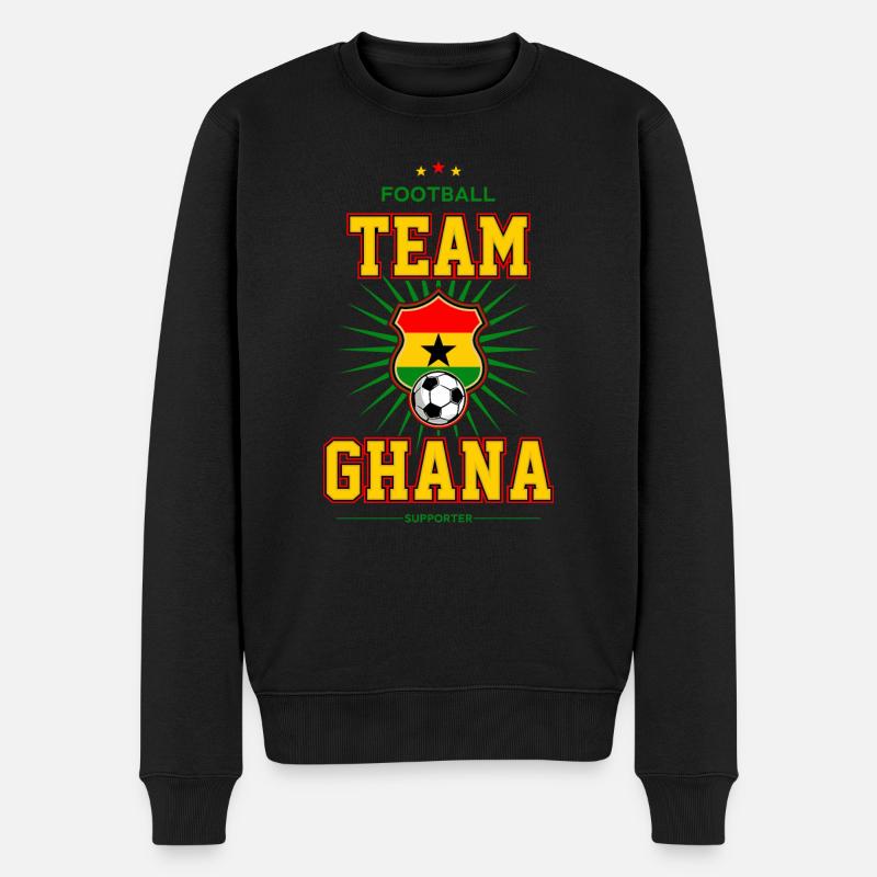 Ghana - Pull Premium bio Homme - noir