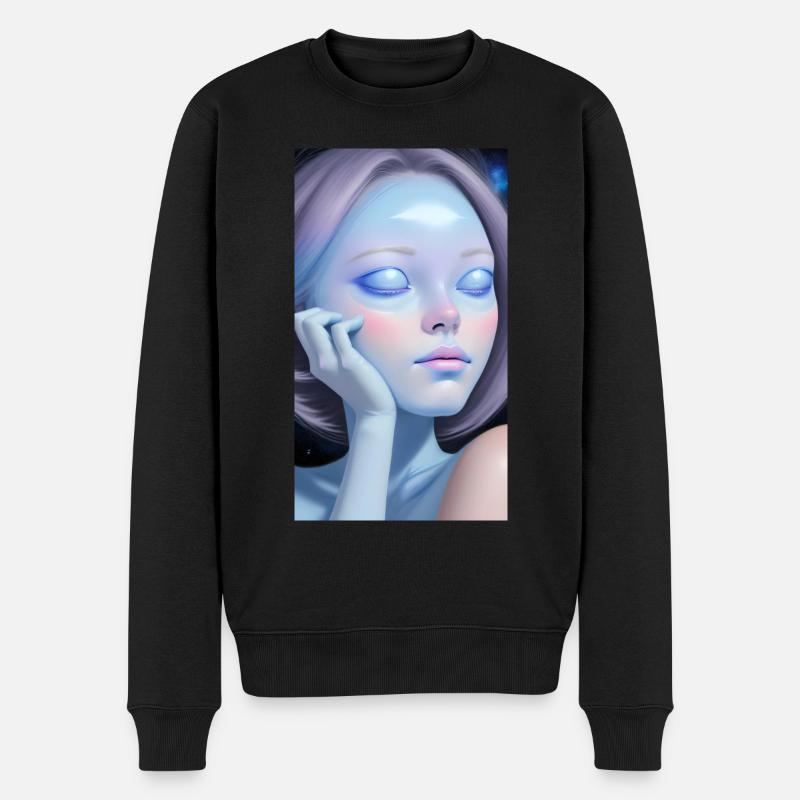 Space Sisters Numéro 1 - Pull Premium bio Homme - noir