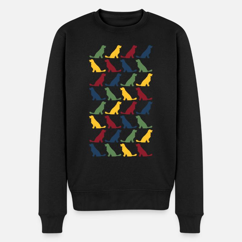 LABRADOR RETRIEVER - Pull Premium bio Homme - noir