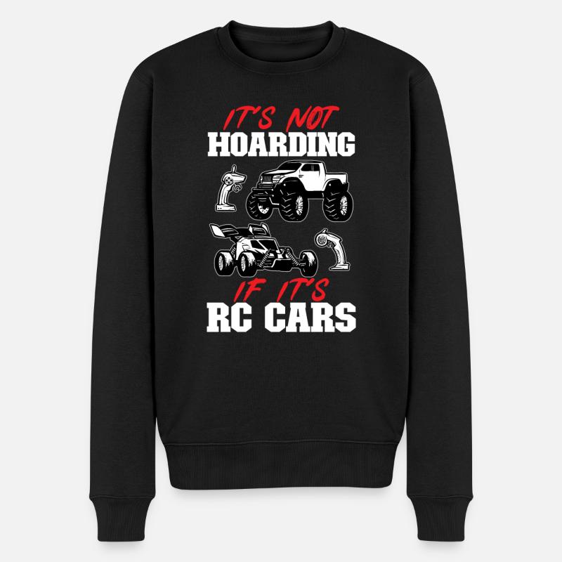 RC Car Ferngesteuertes Auto - Männer Premium Bio Pullover - Schwarz