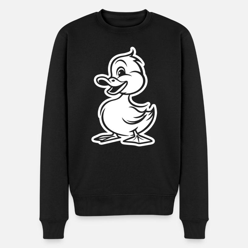 Canards - Pull Premium bio Homme - noir