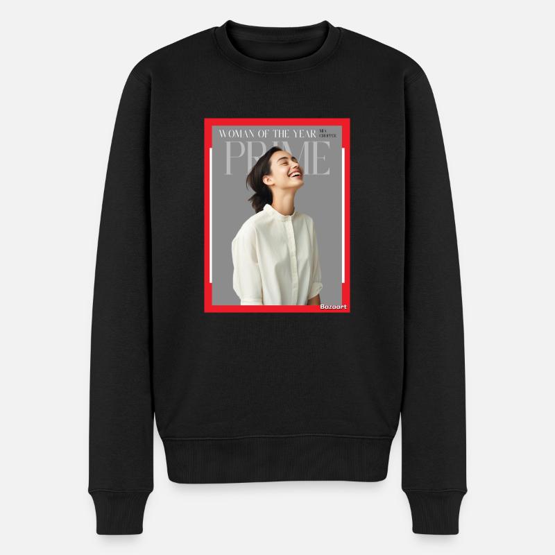Couverture de magazine - Pull Premium bio Homme - noir