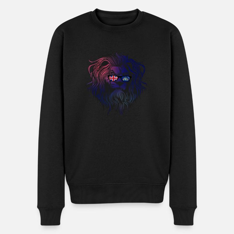 Ascension - Männer Premium Bio Pullover - Schwarz