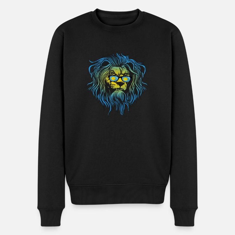 Palau - Männer Premium Bio Pullover - Schwarz