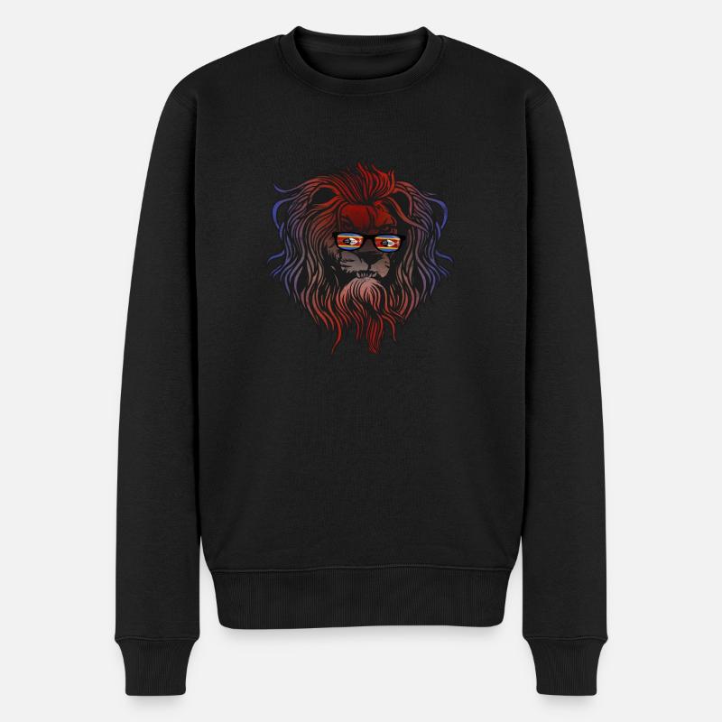 Swasiland - Männer Premium Bio Pullover - Schwarz