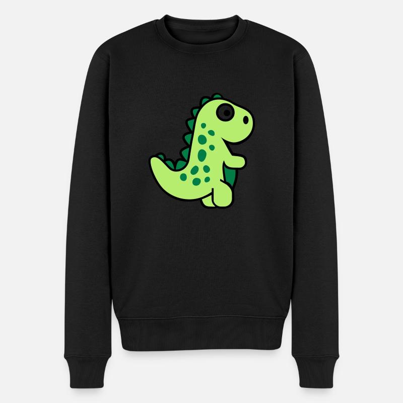 T-Rex - Pull Premium bio Homme - noir