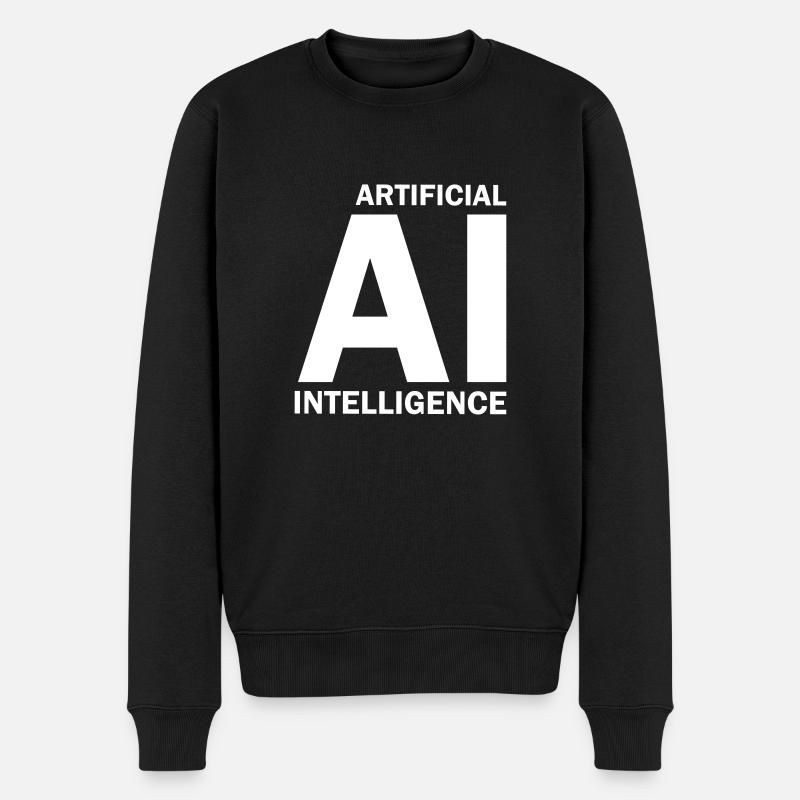 Intelligence artificielle - Pull Premium bio Homme - noir