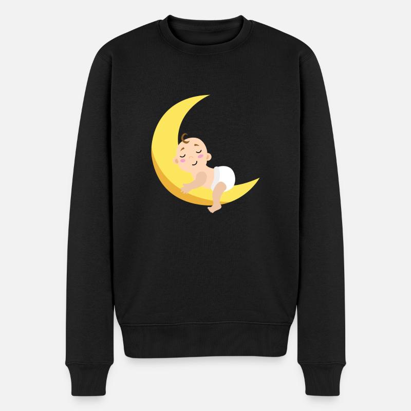 Bébé lune - Pull Premium bio Homme - noir