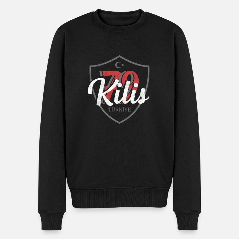 Kilis - Pull Premium bio Homme - noir