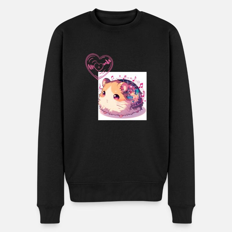 Hamster à Univeresum - Pull Premium bio Homme - noir