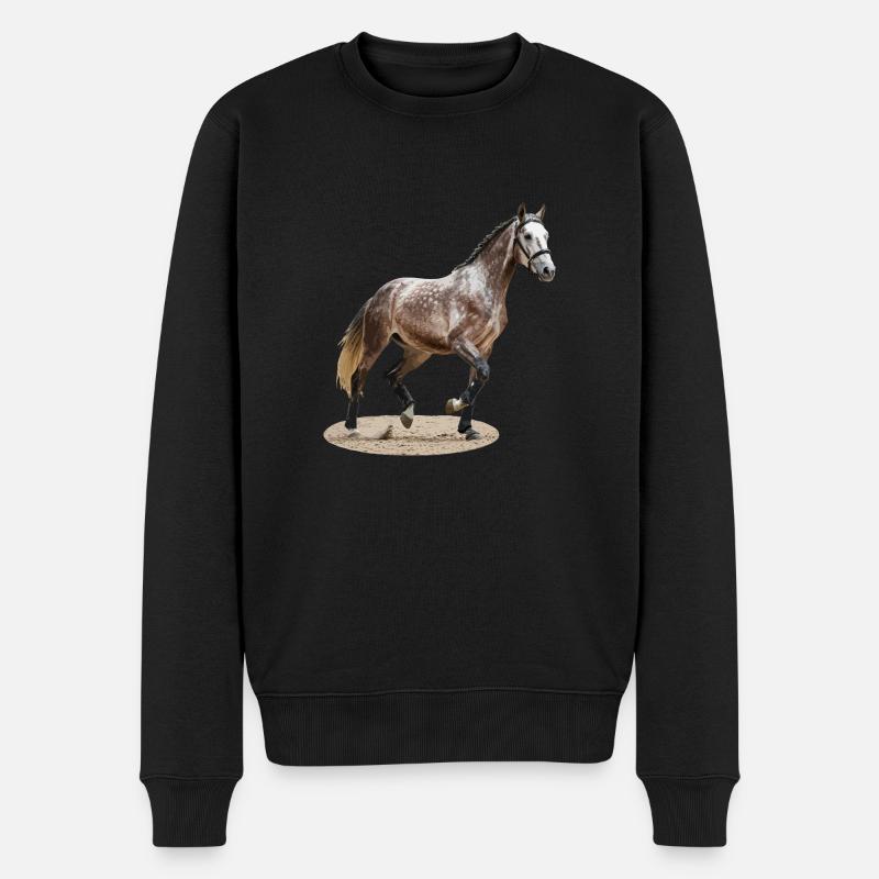 Selle Français 2 - Pull Premium bio Homme - noir