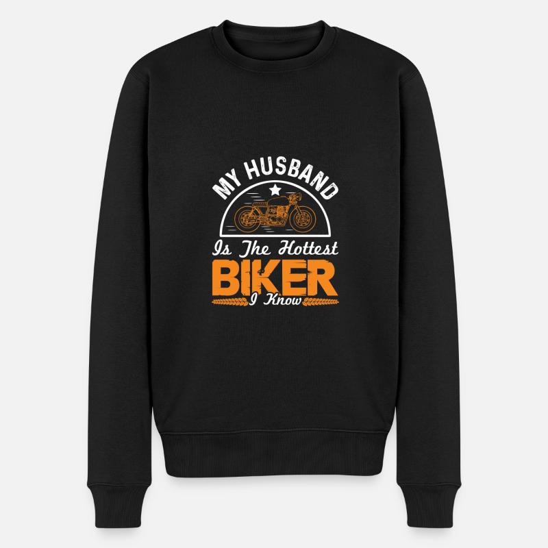 moto mari disant - Pull Premium bio Homme - noir
