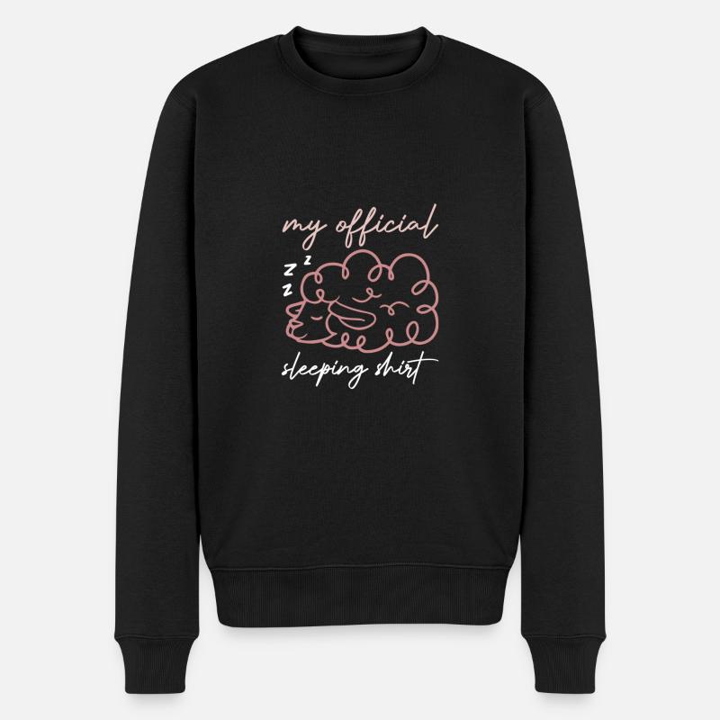 T-shirt de sommeil - Pull Premium bio Homme - noir