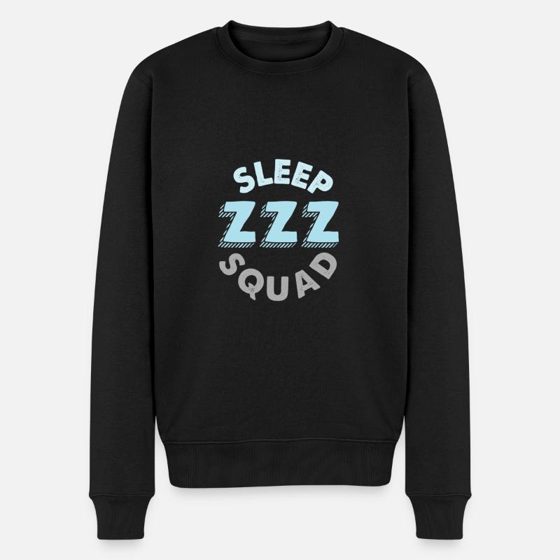 Escouade du sommeil - Pull Premium bio Homme - noir
