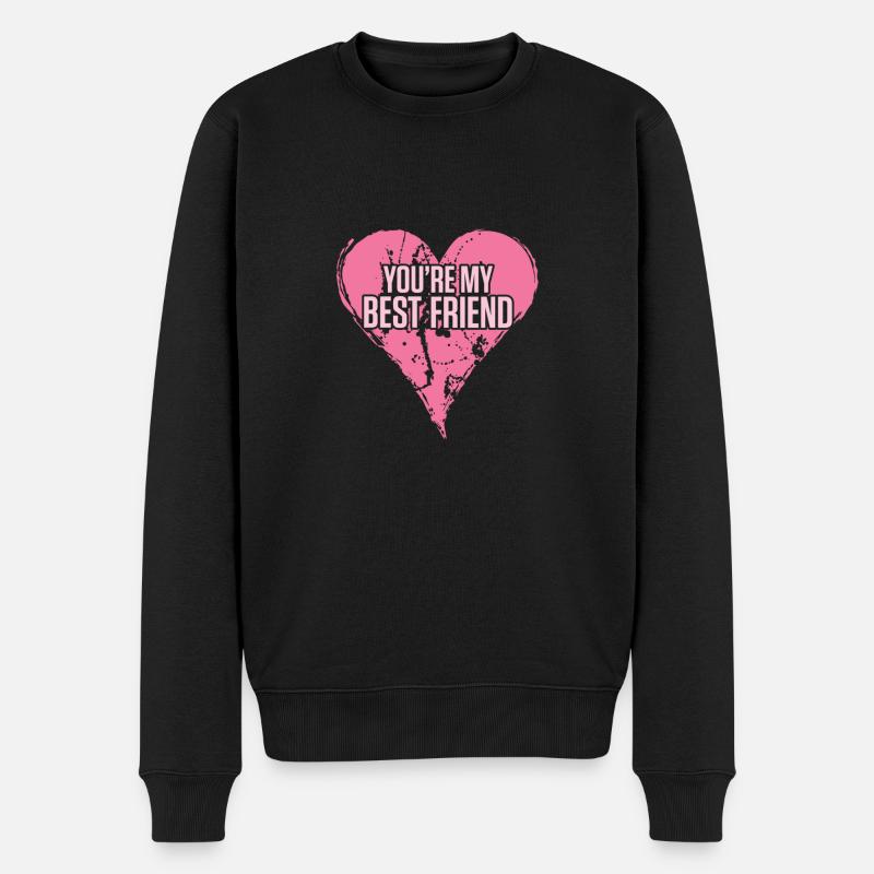 Mon meilleur ami - Pull Premium bio Homme - noir