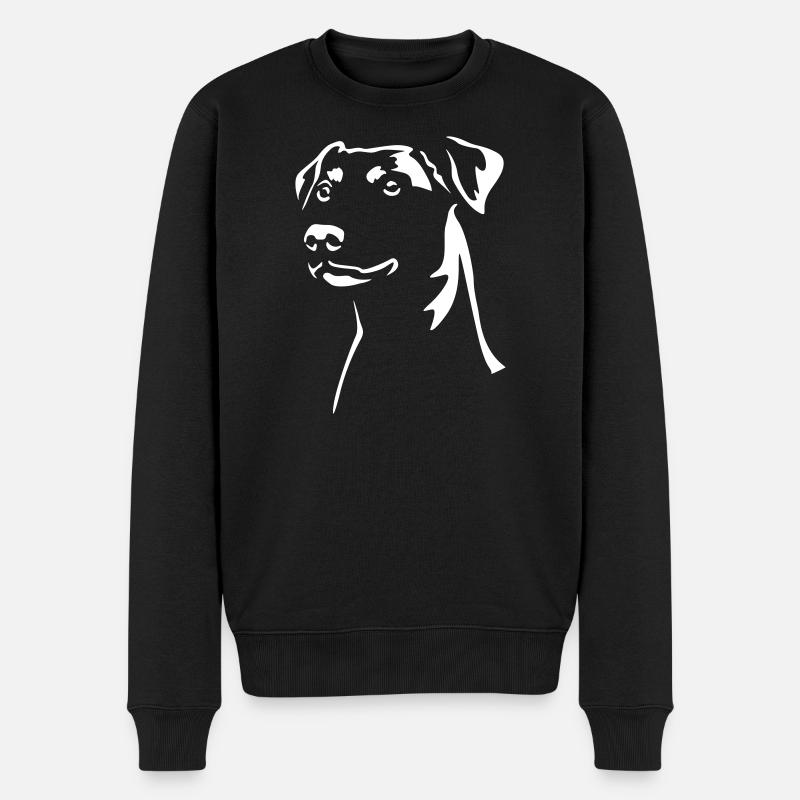 Pinscher allemand « Black Edition » - Pull Premium bio Homme - noir