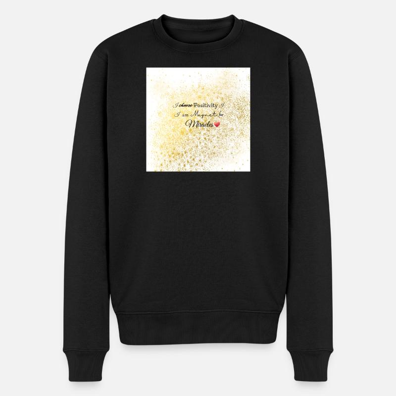 Vous êtes un aimant ! - Pull Premium bio Homme - noir