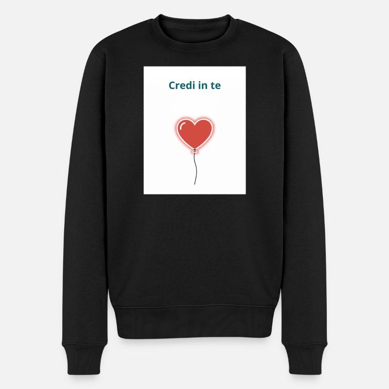 Croyez en vous - Pull Premium bio Homme - noir