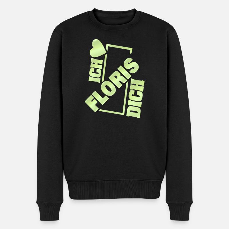 Floris - Pull Premium bio Homme - noir