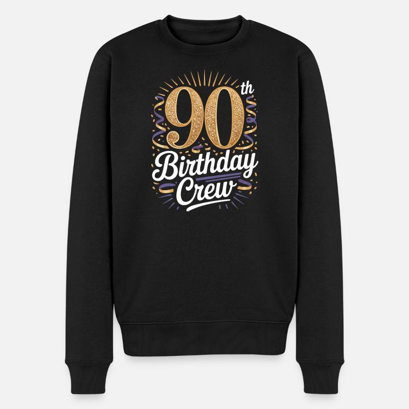 Équipe du 90e anniversaire - Pull Premium bio Homme - noir