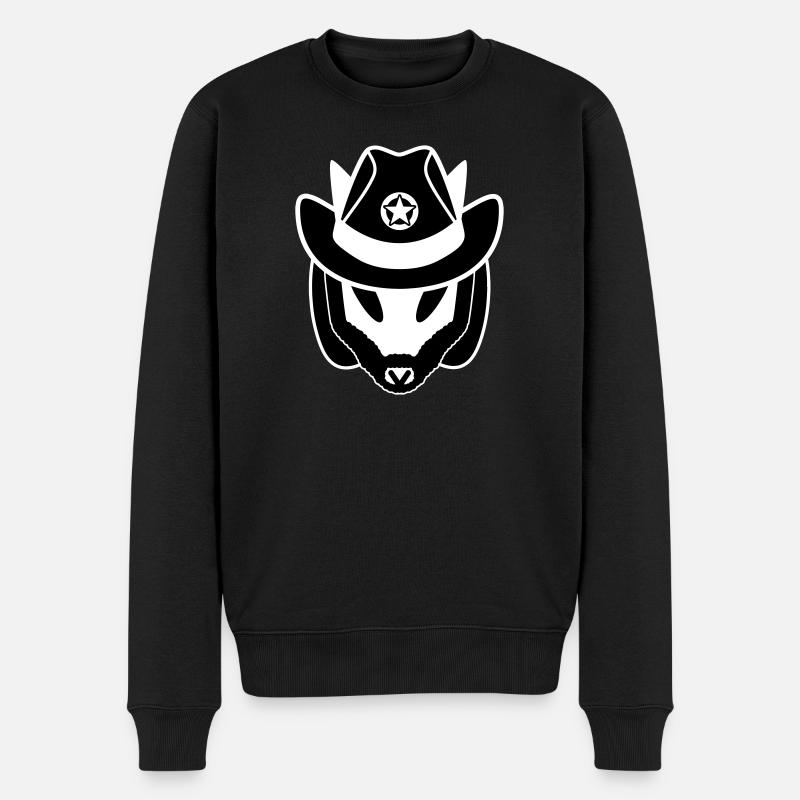 Chuckuroeil - Pull Premium bio Homme - noir