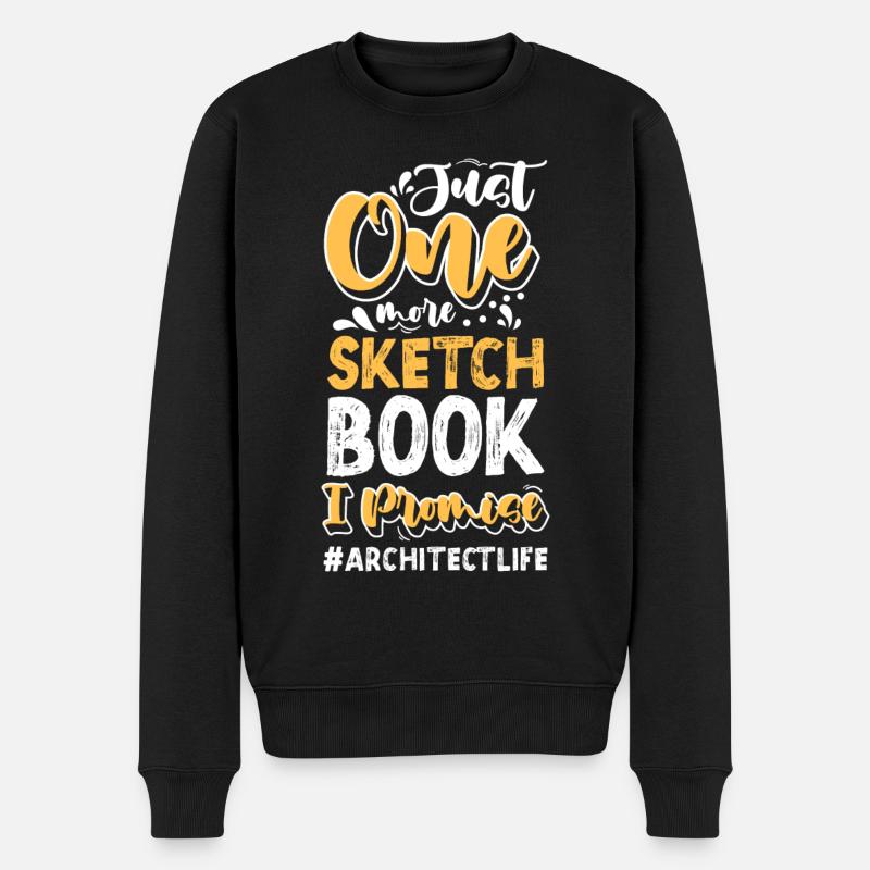 Architecture Bureau d’architectes Baumeister - Pull Premium bio Homme - noir