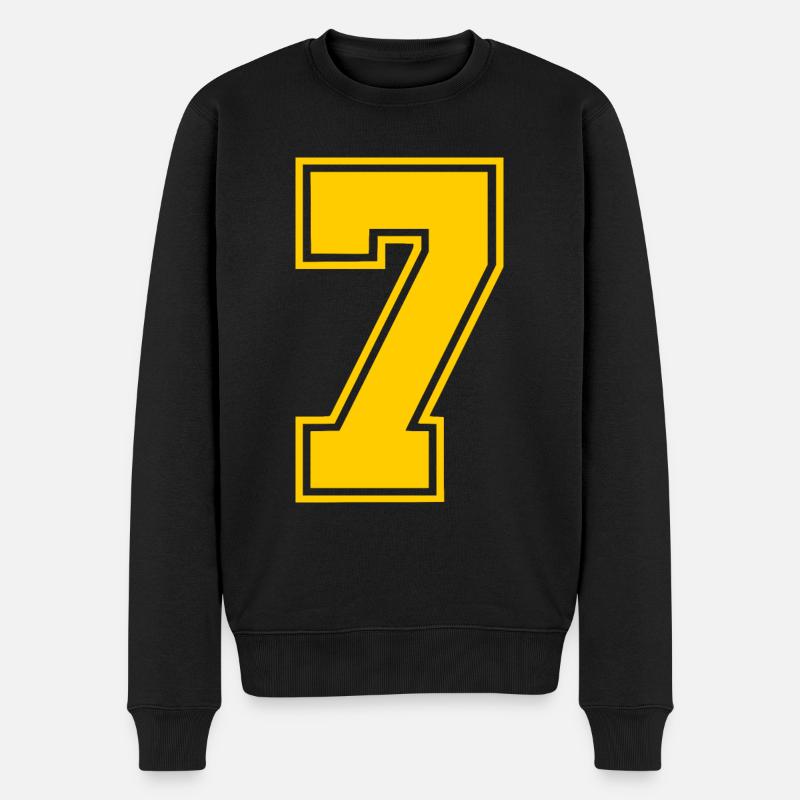 7 - Pull Premium bio Homme - noir