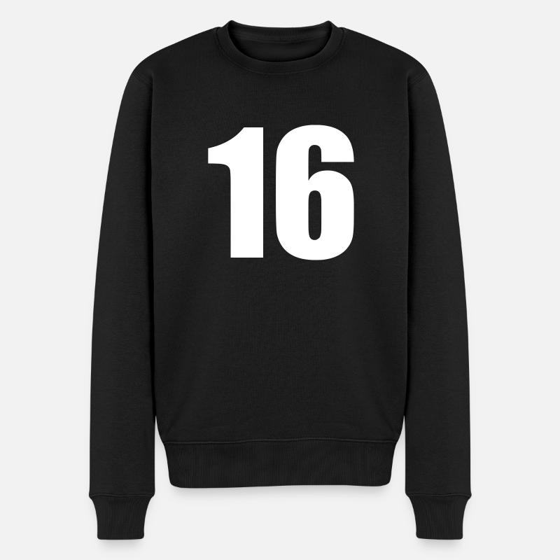 16 - Pull Premium bio Homme - noir