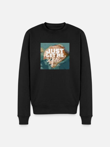 Laissez-moi dormir... - Pull Premium bio Homme - noir