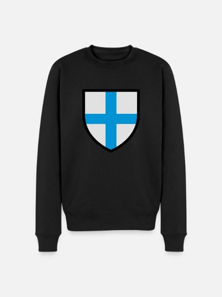 Blason Marseille (T) - Pull Premium bio Homme - noir