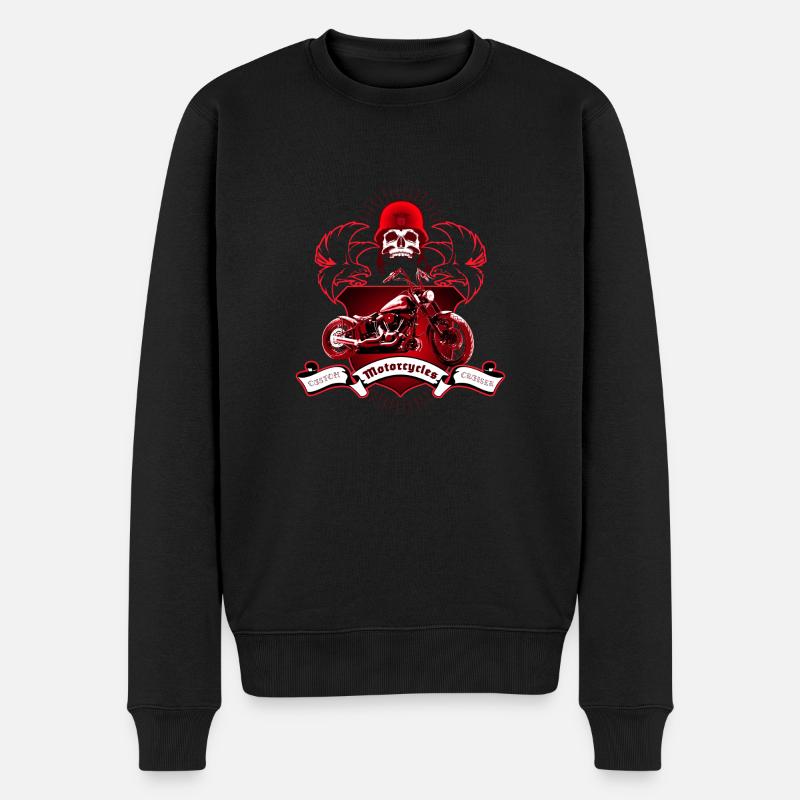 La moto - Pull Premium bio Homme - noir
