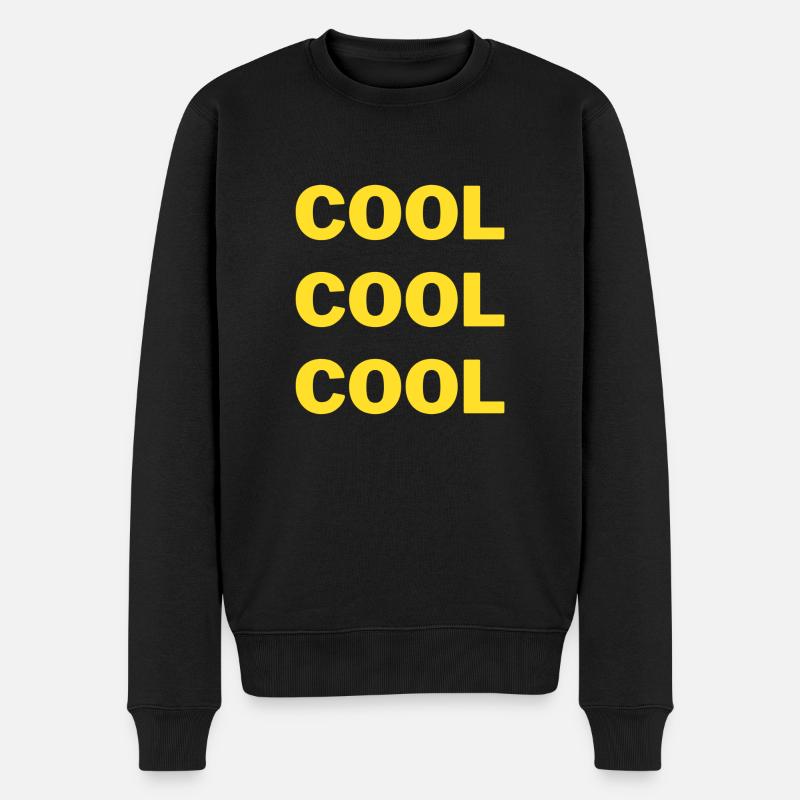 COOLCOOLCOOL Brooklyn 99 - Männer Premium Bio Pullover - Schwarz