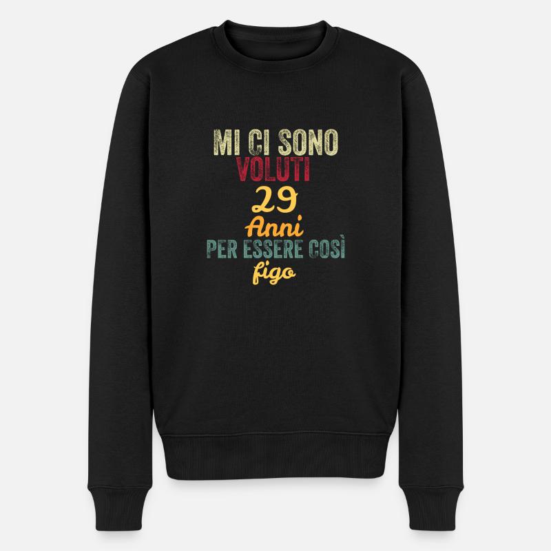 Il m’a fallu 29 ans pour être aussi cool - Pull Premium bio Homme - noir