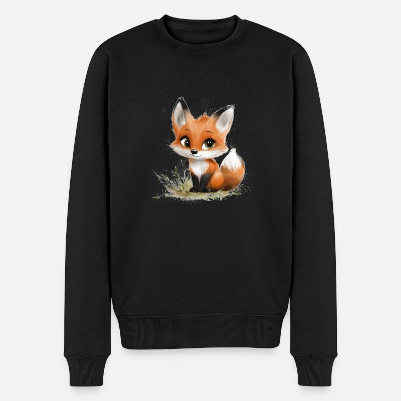 Fux Bébé - Pull Premium bio Homme - noir