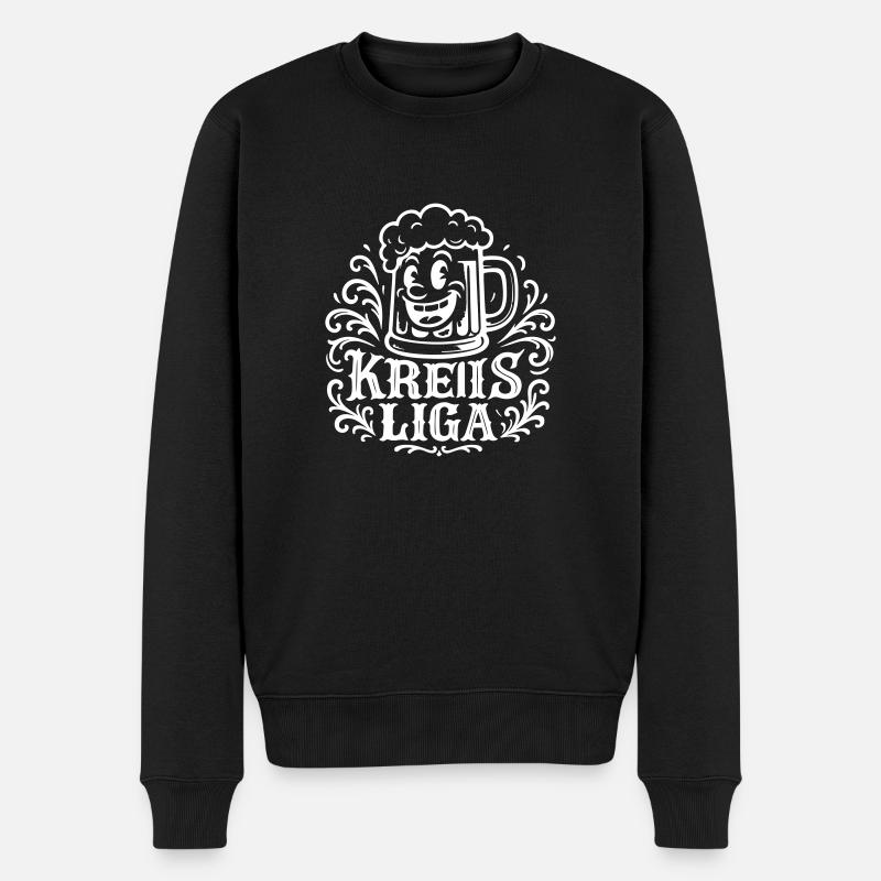 Kreisliga Bier Witzig - Pull Premium bio Homme - noir