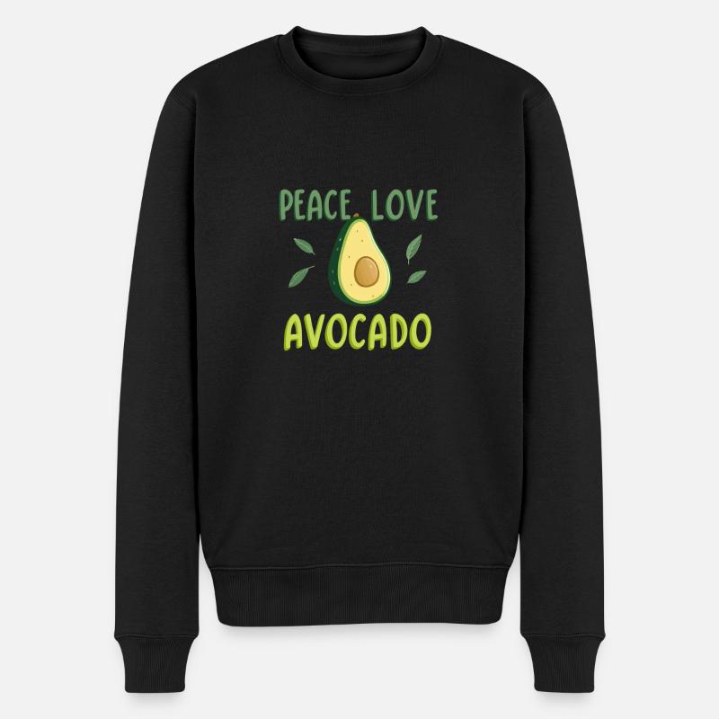 Rechtsanwälte Frieden Liebe - Männer Premium Bio Pullover - Schwarz
