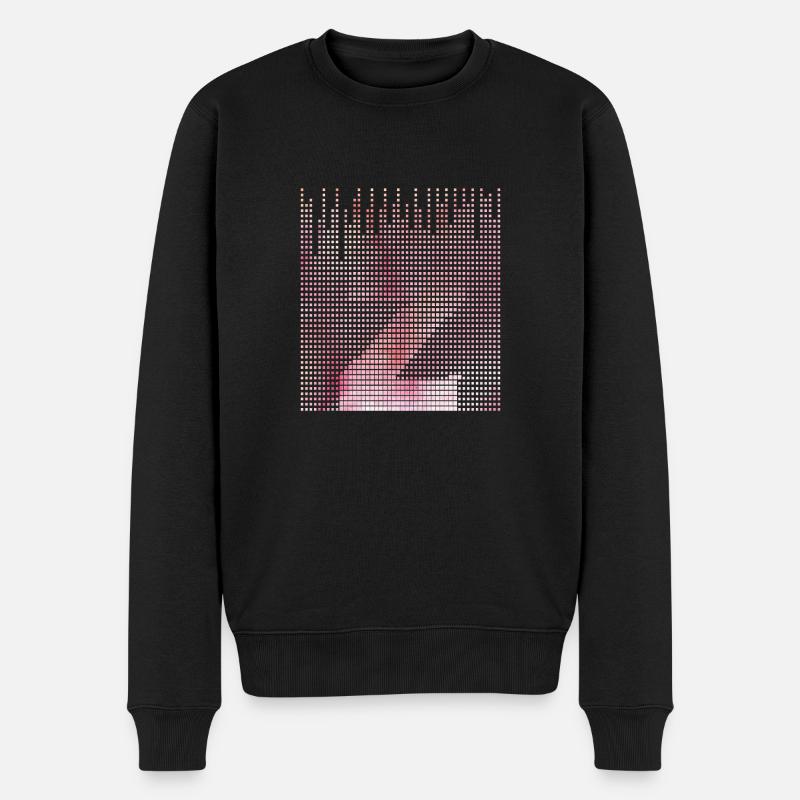 Buchstabe Z - Männer Premium Bio Pullover - Schwarz