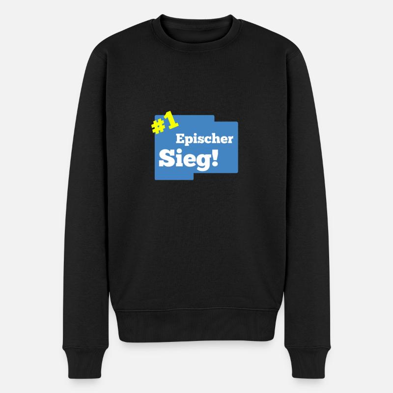 Siegen - Männer Premium Bio Pullover - Schwarz