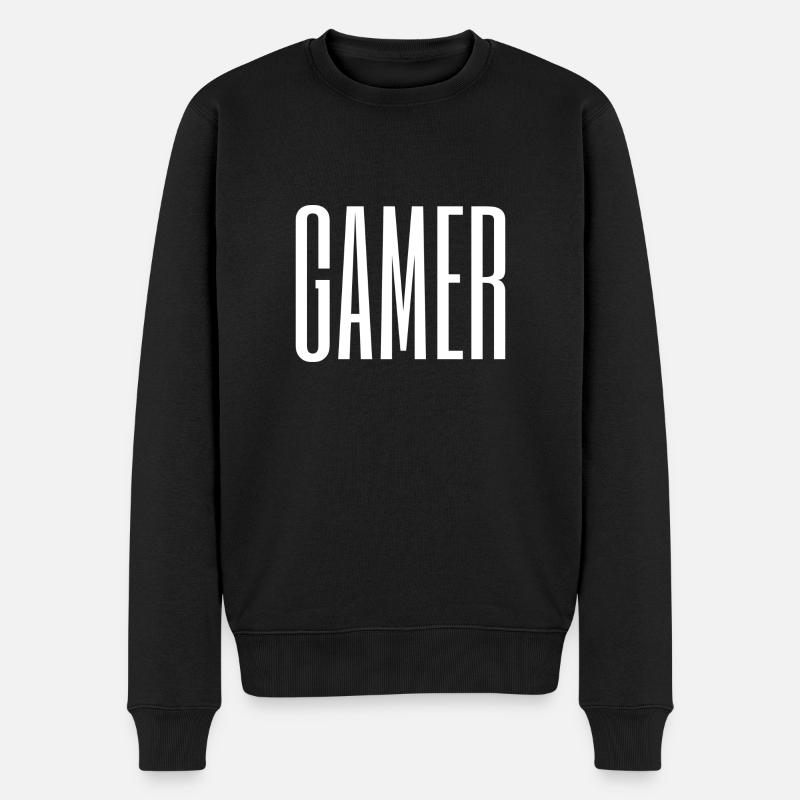 Joueur - Pull Premium bio Homme - noir